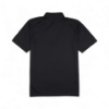 Back view of Embraer Black Dri-FIT Polo by Nike.
