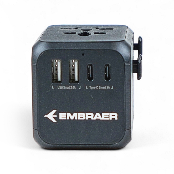 Embraer Universal 33W Travel Adapter