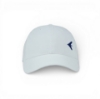 Front center view of White Embraer baseball cap