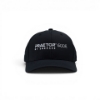 Front centered view of Black Embraer Praetor 600E Performance Cap