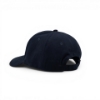 Left angled back of Navy Embraer Dad Cap