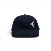 Navy Embraer Dad Cap with curved visor and embroidered front icon